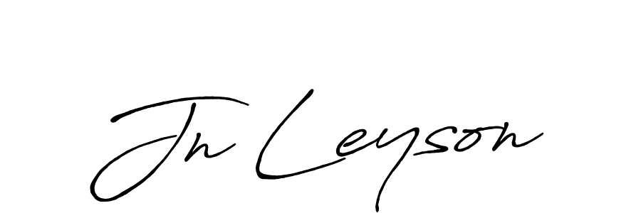 Make a beautiful signature design for name Jn Leyson. Use this online signature maker to create a handwritten signature for free. Jn Leyson signature style 7 images and pictures png
