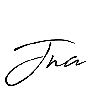 Make a beautiful signature design for name Jna. With this signature (Antro_Vectra_Bolder) style, you can create a handwritten signature for free. Jna signature style 7 images and pictures png