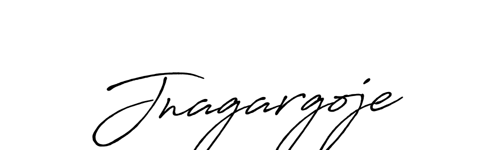 Design your own signature with our free online signature maker. With this signature software, you can create a handwritten (Antro_Vectra_Bolder) signature for name Jnagargoje. Jnagargoje signature style 7 images and pictures png