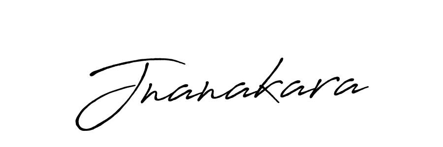 Similarly Antro_Vectra_Bolder is the best handwritten signature design. Signature creator online .You can use it as an online autograph creator for name Jnanakara. Jnanakara signature style 7 images and pictures png