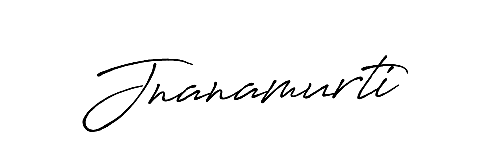 Make a beautiful signature design for name Jnanamurti. With this signature (Antro_Vectra_Bolder) style, you can create a handwritten signature for free. Jnanamurti signature style 7 images and pictures png