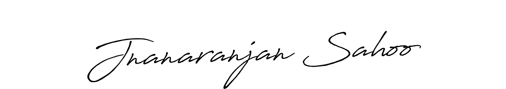 Create a beautiful signature design for name Jnanaranjan Sahoo. With this signature (Antro_Vectra_Bolder) fonts, you can make a handwritten signature for free. Jnanaranjan Sahoo signature style 7 images and pictures png