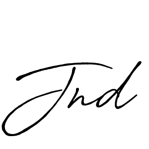 Make a beautiful signature design for name Jnd. Use this online signature maker to create a handwritten signature for free. Jnd signature style 7 images and pictures png