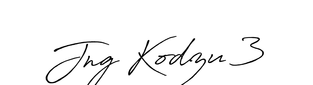 if you are searching for the best signature style for your name Jng Kodzu 3. so please give up your signature search. here we have designed multiple signature styles  using Antro_Vectra_Bolder. Jng Kodzu 3 signature style 7 images and pictures png