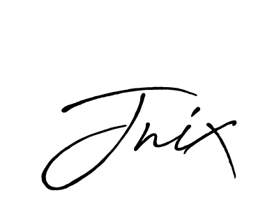 It looks lik you need a new signature style for name Jnix. Design unique handwritten (Antro_Vectra_Bolder) signature with our free signature maker in just a few clicks. Jnix signature style 7 images and pictures png