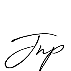 Use a signature maker to create a handwritten signature online. With this signature software, you can design (Antro_Vectra_Bolder) your own signature for name Jnp. Jnp signature style 7 images and pictures png