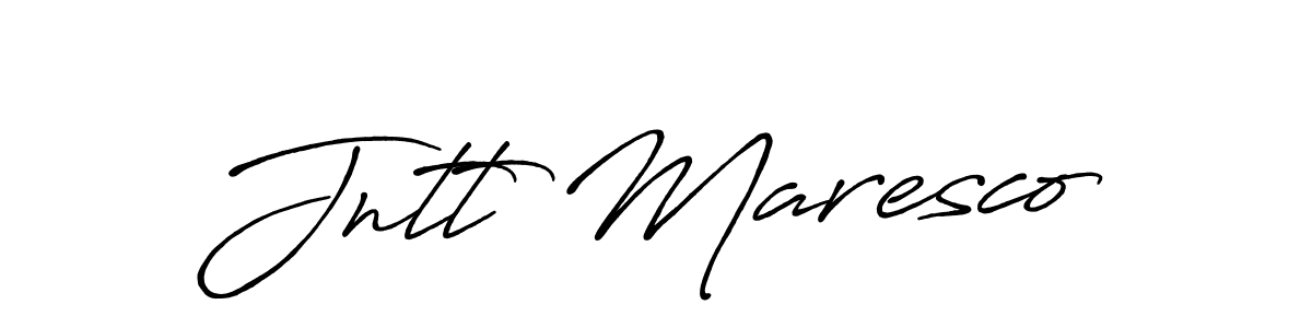 Make a beautiful signature design for name Jntt Maresco. With this signature (Antro_Vectra_Bolder) style, you can create a handwritten signature for free. Jntt Maresco signature style 7 images and pictures png