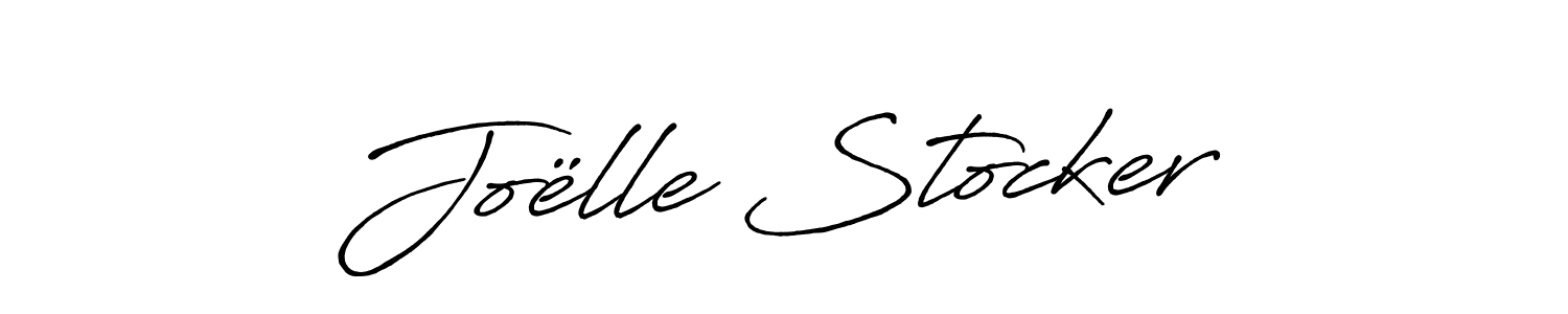 Make a beautiful signature design for name Joëlle Stocker. Use this online signature maker to create a handwritten signature for free. Joëlle Stocker signature style 7 images and pictures png