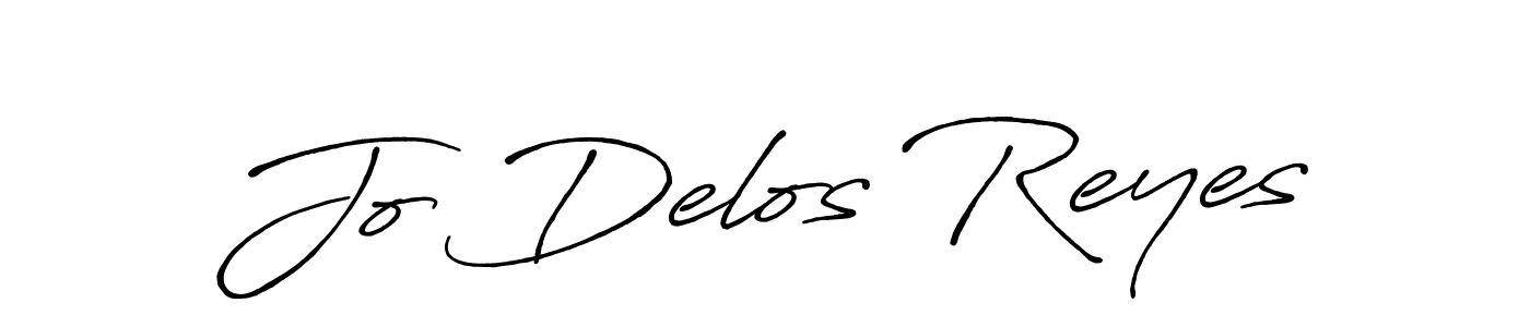 Also we have Jo Delos Reyes name is the best signature style. Create professional handwritten signature collection using Antro_Vectra_Bolder autograph style. Jo Delos Reyes signature style 7 images and pictures png