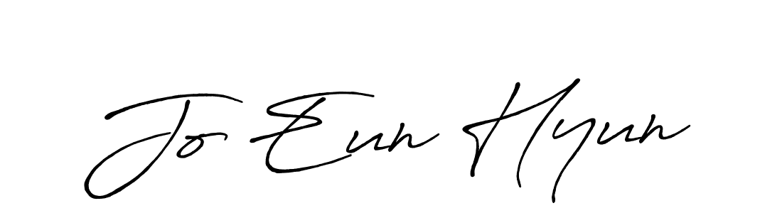 It looks lik you need a new signature style for name Jo Eun Hyun. Design unique handwritten (Antro_Vectra_Bolder) signature with our free signature maker in just a few clicks. Jo Eun Hyun signature style 7 images and pictures png