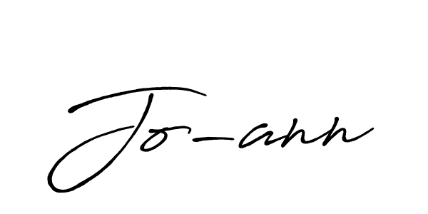 Make a beautiful signature design for name Jo-ann. Use this online signature maker to create a handwritten signature for free. Jo-ann signature style 7 images and pictures png