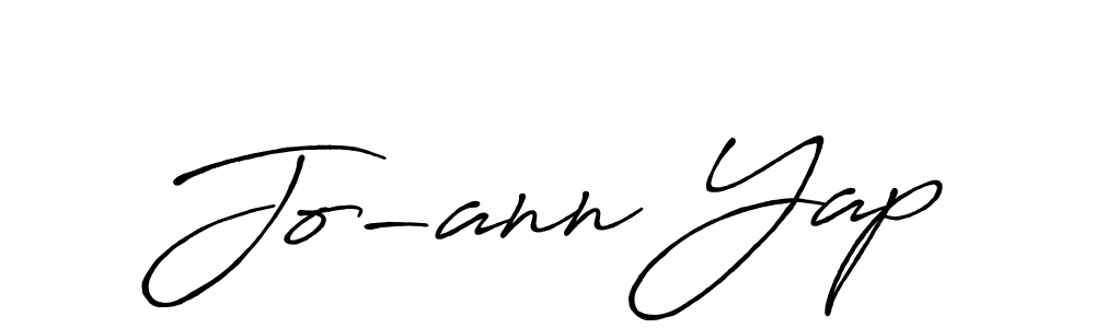 You should practise on your own different ways (Antro_Vectra_Bolder) to write your name (Jo-ann Yap) in signature. don't let someone else do it for you. Jo-ann Yap signature style 7 images and pictures png