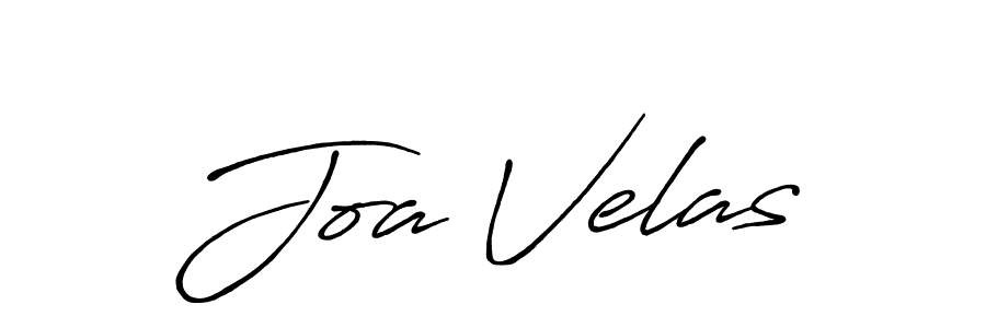 It looks lik you need a new signature style for name Joa Velas. Design unique handwritten (Antro_Vectra_Bolder) signature with our free signature maker in just a few clicks. Joa Velas signature style 7 images and pictures png