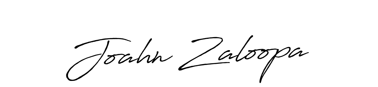 Use a signature maker to create a handwritten signature online. With this signature software, you can design (Antro_Vectra_Bolder) your own signature for name Joahn Zaloopa. Joahn Zaloopa signature style 7 images and pictures png