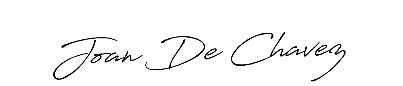 It looks lik you need a new signature style for name Joan De Chavez. Design unique handwritten (Antro_Vectra_Bolder) signature with our free signature maker in just a few clicks. Joan De Chavez signature style 7 images and pictures png