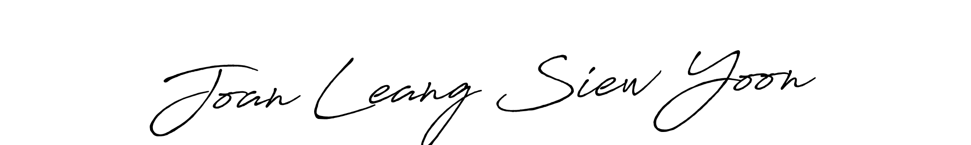 Make a beautiful signature design for name Joan Leang Siew Yoon. Use this online signature maker to create a handwritten signature for free. Joan Leang Siew Yoon signature style 7 images and pictures png