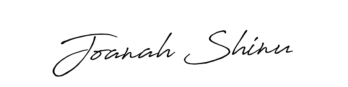 The best way (Antro_Vectra_Bolder) to make a short signature is to pick only two or three words in your name. The name Joanah Shinu include a total of six letters. For converting this name. Joanah Shinu signature style 7 images and pictures png