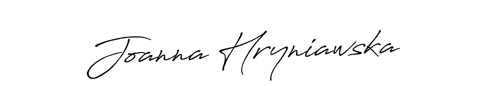 Use a signature maker to create a handwritten signature online. With this signature software, you can design (Antro_Vectra_Bolder) your own signature for name Joanna Hryniawska. Joanna Hryniawska signature style 7 images and pictures png