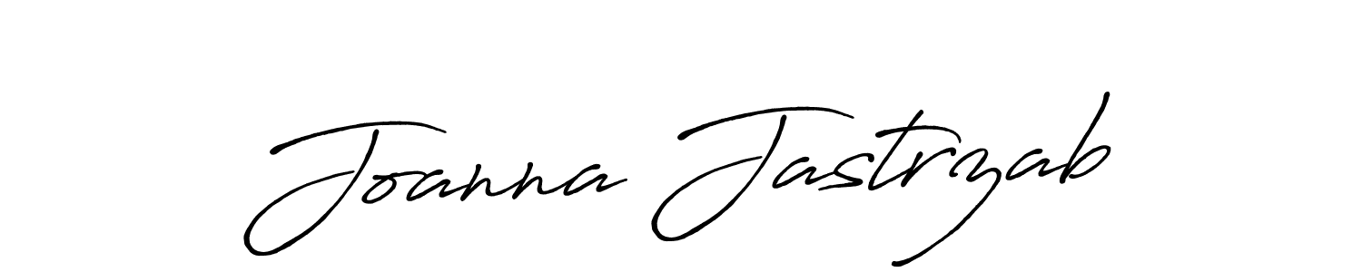 Make a beautiful signature design for name Joanna Jastrzab. With this signature (Antro_Vectra_Bolder) style, you can create a handwritten signature for free. Joanna Jastrzab signature style 7 images and pictures png