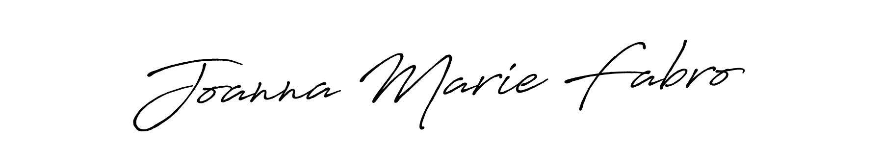 How to make Joanna Marie Fabro name signature. Use Antro_Vectra_Bolder style for creating short signs online. This is the latest handwritten sign. Joanna Marie Fabro signature style 7 images and pictures png