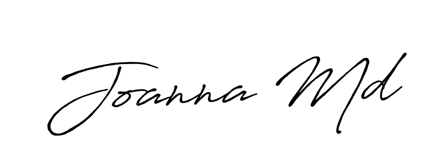 Make a beautiful signature design for name Joanna Md. Use this online signature maker to create a handwritten signature for free. Joanna Md signature style 7 images and pictures png