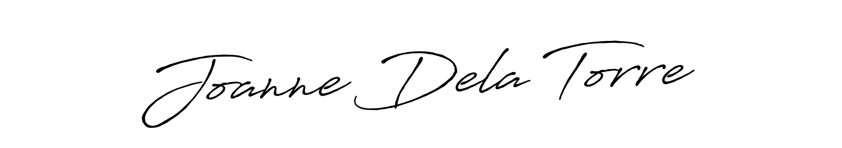 How to make Joanne Dela Torre signature? Antro_Vectra_Bolder is a professional autograph style. Create handwritten signature for Joanne Dela Torre name. Joanne Dela Torre signature style 7 images and pictures png