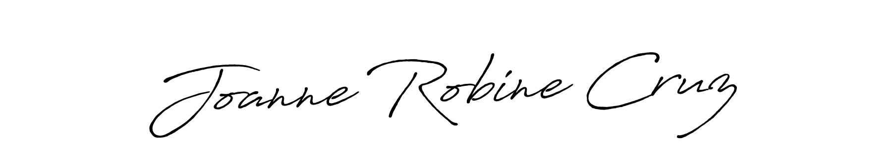 It looks lik you need a new signature style for name Joanne Robine Cruz. Design unique handwritten (Antro_Vectra_Bolder) signature with our free signature maker in just a few clicks. Joanne Robine Cruz signature style 7 images and pictures png