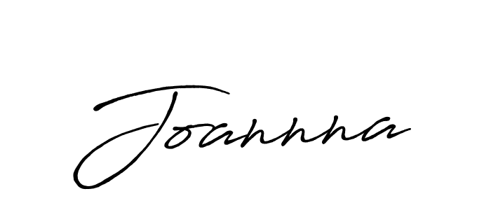 Design your own signature with our free online signature maker. With this signature software, you can create a handwritten (Antro_Vectra_Bolder) signature for name Joannna. Joannna signature style 7 images and pictures png
