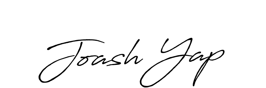 It looks lik you need a new signature style for name Joash Yap. Design unique handwritten (Antro_Vectra_Bolder) signature with our free signature maker in just a few clicks. Joash Yap signature style 7 images and pictures png