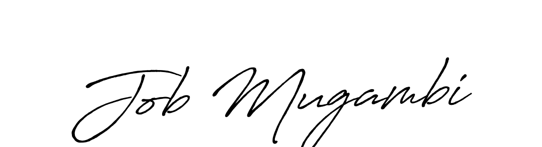 You should practise on your own different ways (Antro_Vectra_Bolder) to write your name (Job Mugambi) in signature. don't let someone else do it for you. Job Mugambi signature style 7 images and pictures png