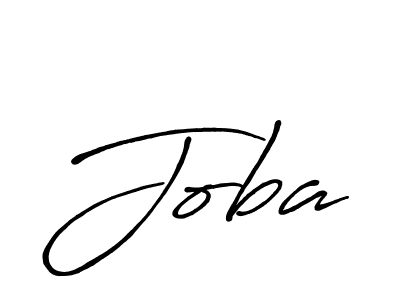 Also we have Joba name is the best signature style. Create professional handwritten signature collection using Antro_Vectra_Bolder autograph style. Joba signature style 7 images and pictures png