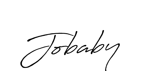 How to make Jobaby signature? Antro_Vectra_Bolder is a professional autograph style. Create handwritten signature for Jobaby name. Jobaby signature style 7 images and pictures png