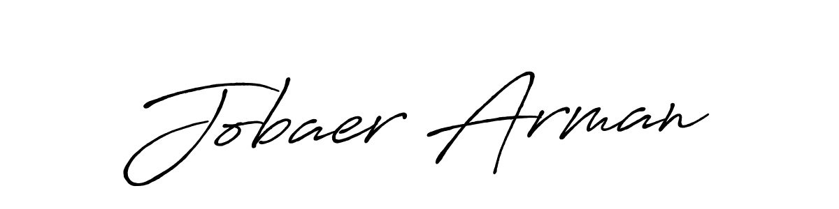 Once you've used our free online signature maker to create your best signature Antro_Vectra_Bolder style, it's time to enjoy all of the benefits that Jobaer Arman name signing documents. Jobaer Arman signature style 7 images and pictures png