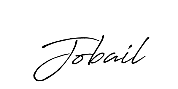 Similarly Antro_Vectra_Bolder is the best handwritten signature design. Signature creator online .You can use it as an online autograph creator for name Jobail. Jobail signature style 7 images and pictures png