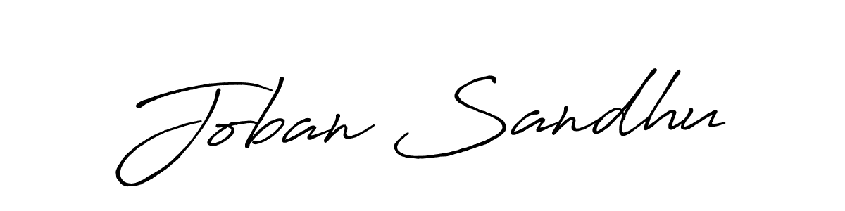 Also we have Joban Sandhu name is the best signature style. Create professional handwritten signature collection using Antro_Vectra_Bolder autograph style. Joban Sandhu signature style 7 images and pictures png