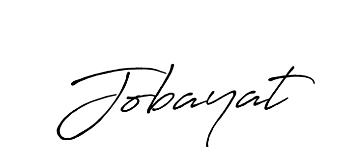 Jobayat stylish signature style. Best Handwritten Sign (Antro_Vectra_Bolder) for my name. Handwritten Signature Collection Ideas for my name Jobayat. Jobayat signature style 7 images and pictures png