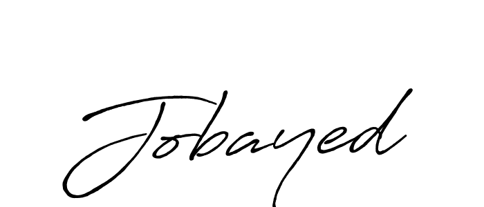 Also we have Jobayed name is the best signature style. Create professional handwritten signature collection using Antro_Vectra_Bolder autograph style. Jobayed signature style 7 images and pictures png