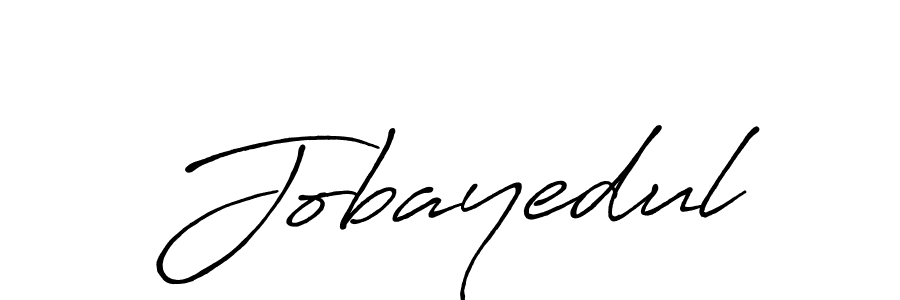 Design your own signature with our free online signature maker. With this signature software, you can create a handwritten (Antro_Vectra_Bolder) signature for name Jobayedul. Jobayedul signature style 7 images and pictures png