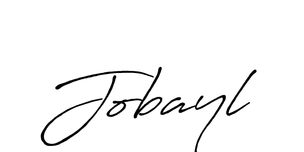 Make a beautiful signature design for name Jobayl. With this signature (Antro_Vectra_Bolder) style, you can create a handwritten signature for free. Jobayl signature style 7 images and pictures png
