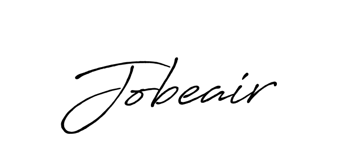 The best way (Antro_Vectra_Bolder) to make a short signature is to pick only two or three words in your name. The name Jobeair include a total of six letters. For converting this name. Jobeair signature style 7 images and pictures png