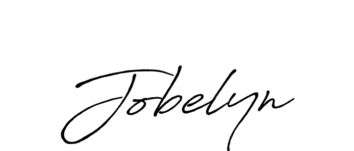 Jobelyn stylish signature style. Best Handwritten Sign (Antro_Vectra_Bolder) for my name. Handwritten Signature Collection Ideas for my name Jobelyn. Jobelyn signature style 7 images and pictures png