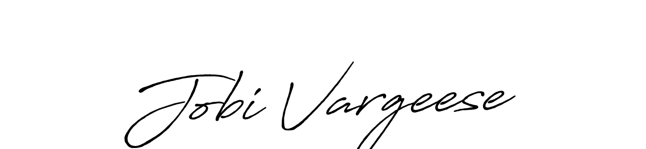 The best way (Antro_Vectra_Bolder) to make a short signature is to pick only two or three words in your name. The name Jobi Vargeese include a total of six letters. For converting this name. Jobi Vargeese signature style 7 images and pictures png