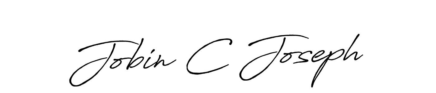 This is the best signature style for the Jobin C Joseph name. Also you like these signature font (Antro_Vectra_Bolder). Mix name signature. Jobin C Joseph signature style 7 images and pictures png