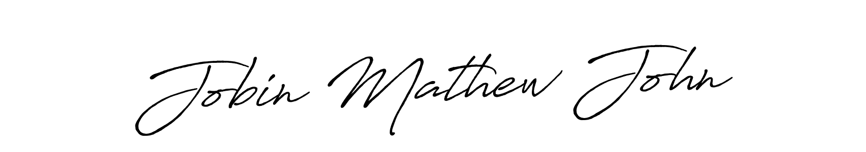 It looks lik you need a new signature style for name Jobin Mathew John. Design unique handwritten (Antro_Vectra_Bolder) signature with our free signature maker in just a few clicks. Jobin Mathew John signature style 7 images and pictures png