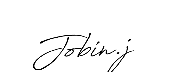 if you are searching for the best signature style for your name Jobin.j. so please give up your signature search. here we have designed multiple signature styles  using Antro_Vectra_Bolder. Jobin.j signature style 7 images and pictures png