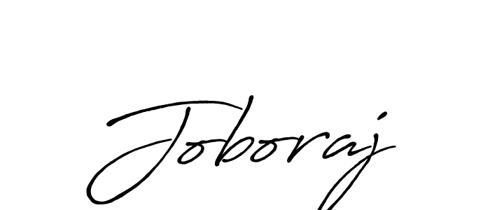 How to make Joboraj name signature. Use Antro_Vectra_Bolder style for creating short signs online. This is the latest handwritten sign. Joboraj signature style 7 images and pictures png