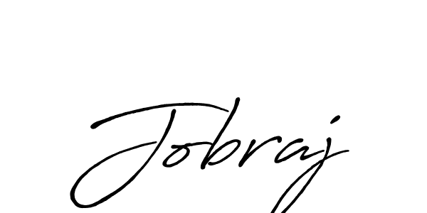 How to make Jobraj name signature. Use Antro_Vectra_Bolder style for creating short signs online. This is the latest handwritten sign. Jobraj signature style 7 images and pictures png