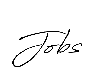 Also we have Jobs name is the best signature style. Create professional handwritten signature collection using Antro_Vectra_Bolder autograph style. Jobs signature style 7 images and pictures png