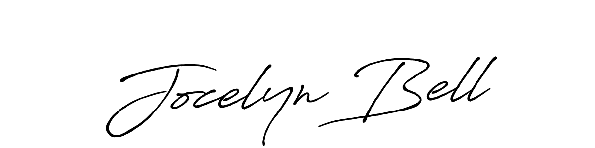 Create a beautiful signature design for name Jocelyn Bell. With this signature (Antro_Vectra_Bolder) fonts, you can make a handwritten signature for free. Jocelyn Bell signature style 7 images and pictures png