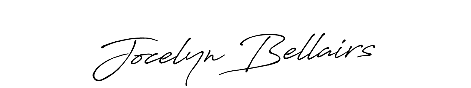 Make a beautiful signature design for name Jocelyn Bellairs. With this signature (Antro_Vectra_Bolder) style, you can create a handwritten signature for free. Jocelyn Bellairs signature style 7 images and pictures png